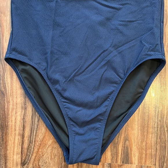 J. Crew Pique Halter One Piece - Picture 7 of 14